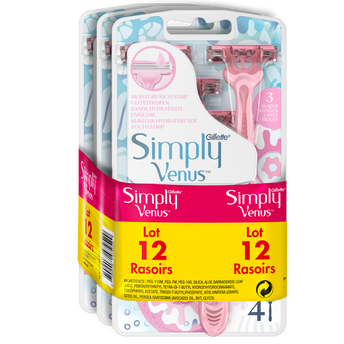 Image de Rasoir jetable simply venus 3 GILLETTE