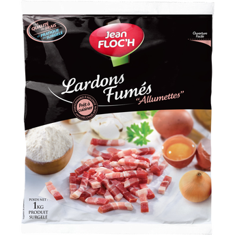 Image de Lardons allumettes JEAN FLOC'H, 1kg Origine de la viande