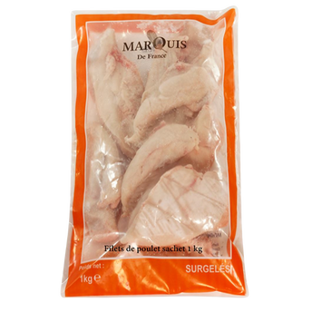Image de Filet de poulet congelée MARQUIS DE FRANCE sachet