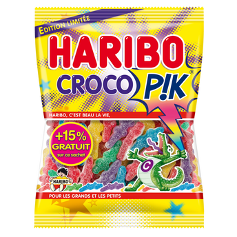 Image de Bonbons Croco Pik HARIBO sachet