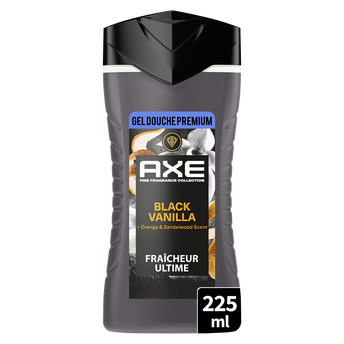 Image de Gel douche AXE homme black vanilla parfum prestige