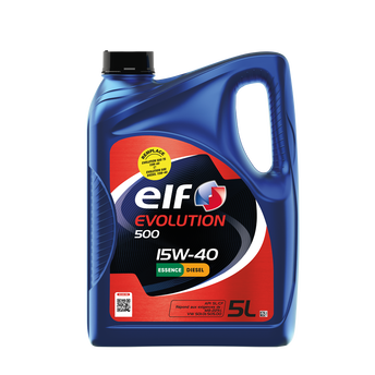 Image de Huile ELF Evolution 500 15W40 3B5L ELF