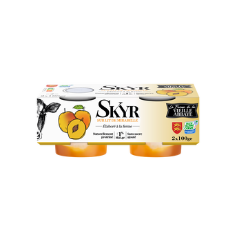 Image de Skyr fermier Lit de mirabelle  LA FERME DE LA VIEILLE ABBAYE