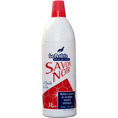 Savon noir liquide Huile de lin LA PERDRIX flacon 1 litre - Super U, Hyper  U, U Express
