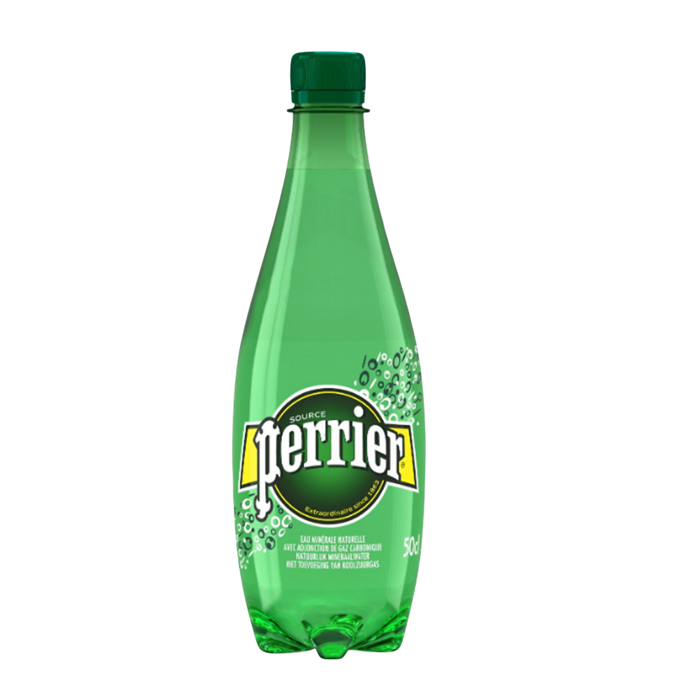 Eau minérale naturelle gazeuse PERRIER - 50cl