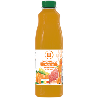 Image de U
Pur jus 3 agrumes pet 1