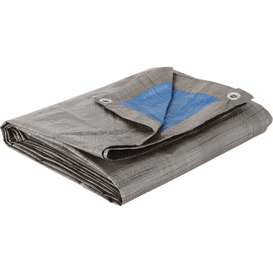Cogex 82233 Bâche Multi-Usages 5 X 8 M Bleue - Protection Robuste Pour Extérieur