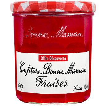 Image de Confiture à la fraise BONNE MAMAN 320g offre
