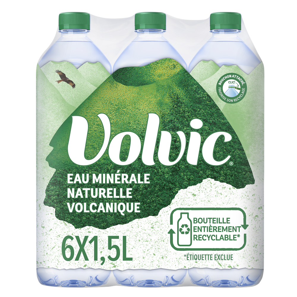 Volvic pack 6x1,5L