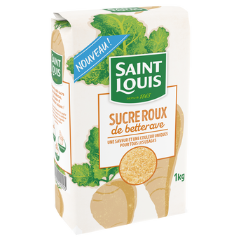 Image de Sucre roux de betterave SAINT LOUIS sachet