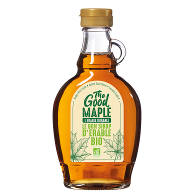 Pur sirop d'érable Canada biologique THE GOOD MAPLE, bouteille 250g - Super  U, Hyper U, U Express