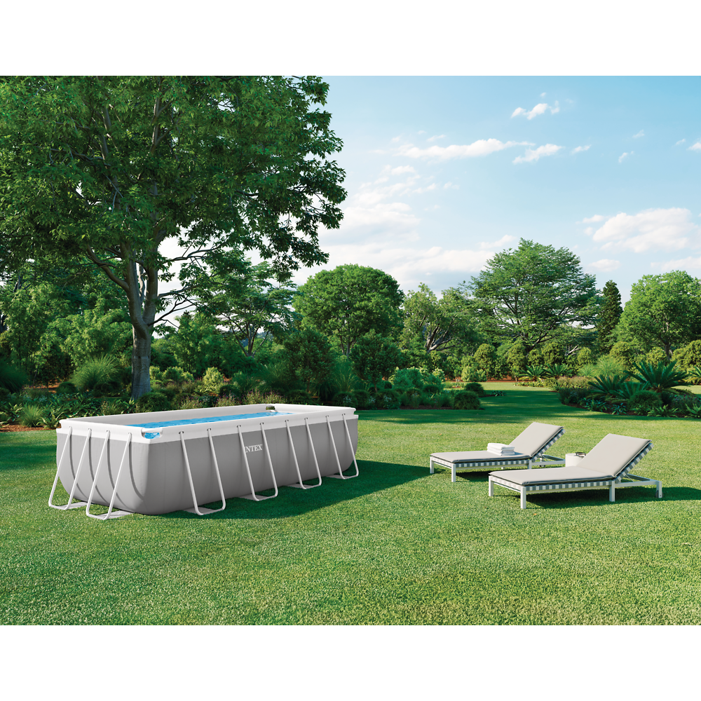 Piscine rectangulaire Prism Frame 4x2x1m - INTEX