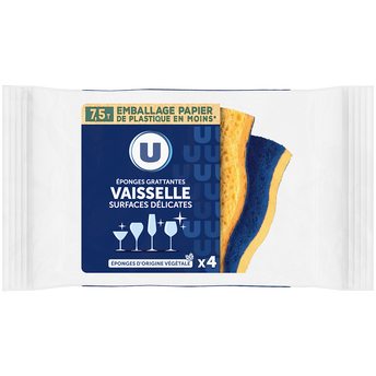 Image de U
Eponge grattante vaisselle surfaces délicates