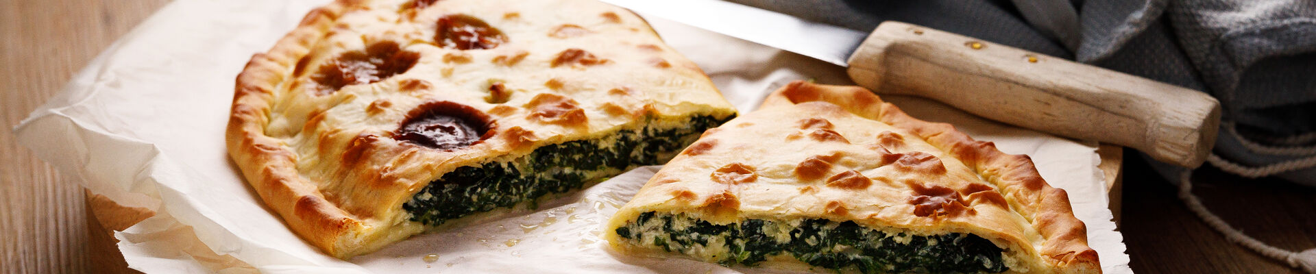 Calzone &eacute;pinards ricotta