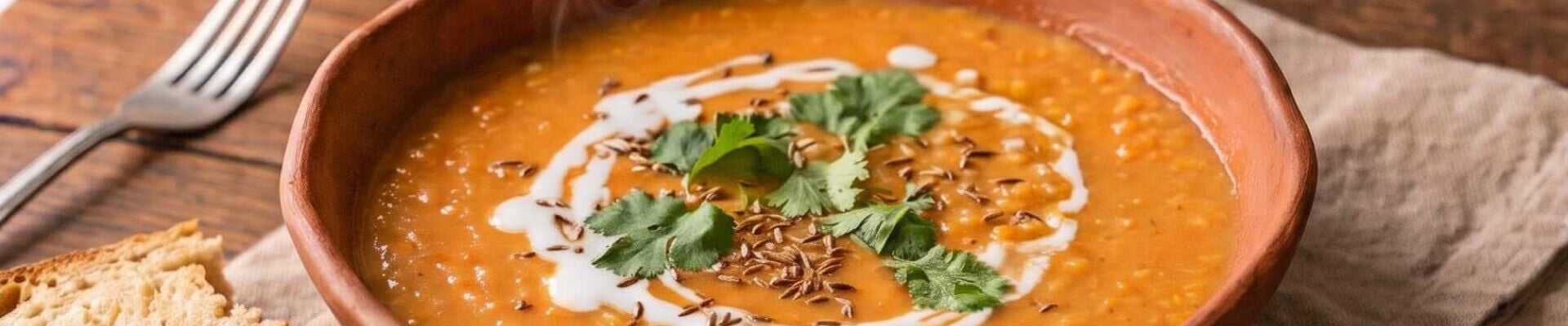 Soupe de lentilles corail