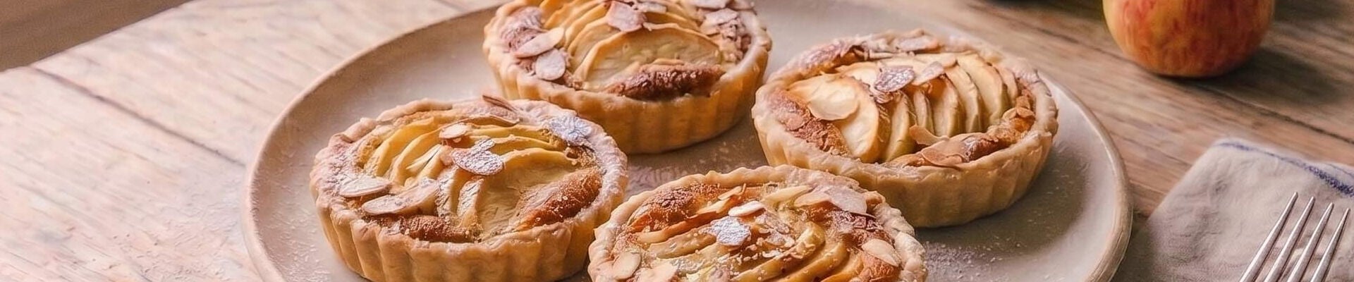 Tartelettes pommes amandes