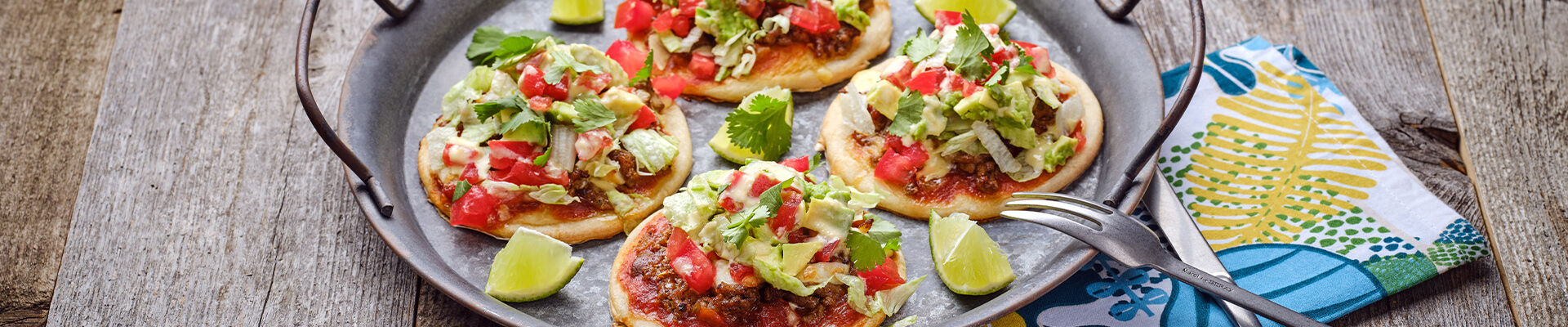 Pizza-tacos au b&oelig;uf