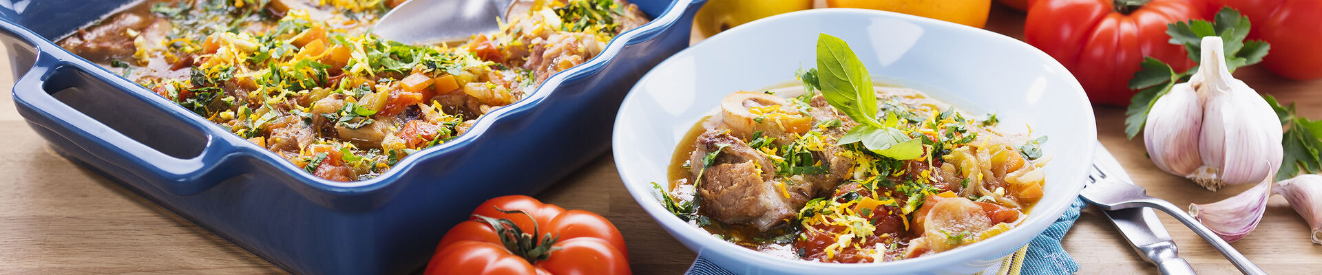 Osso bucco &agrave; la milanaise