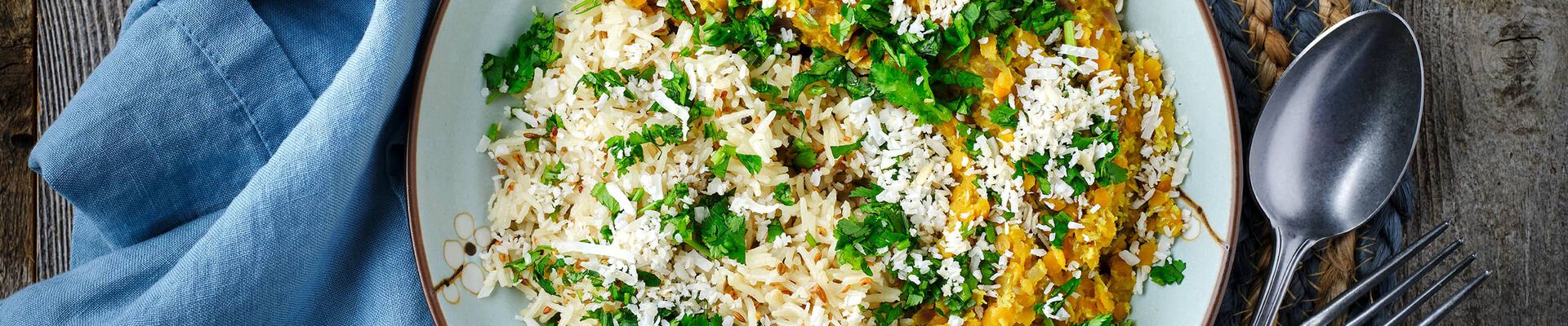 Dahl de lentilles corail