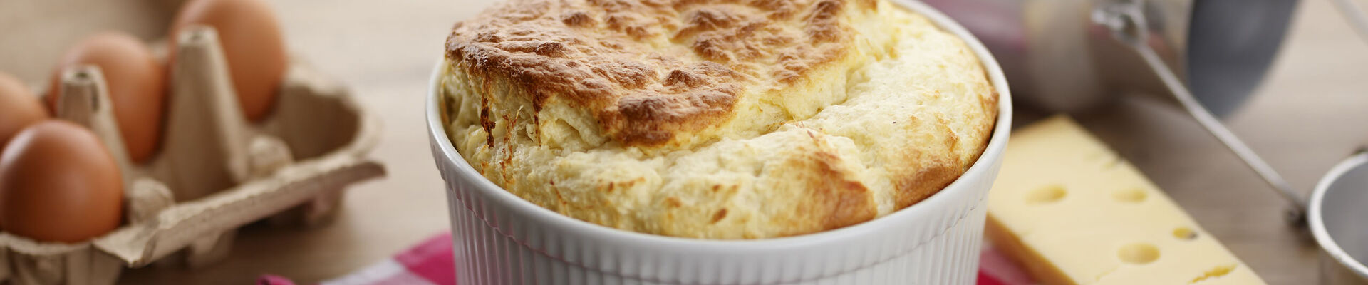 Souffl&eacute; au fromage