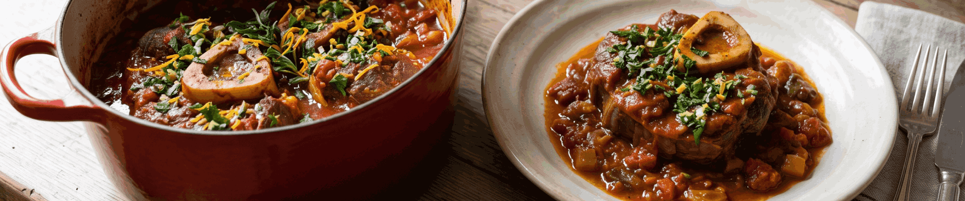 Osso bucco &agrave; la milanaise