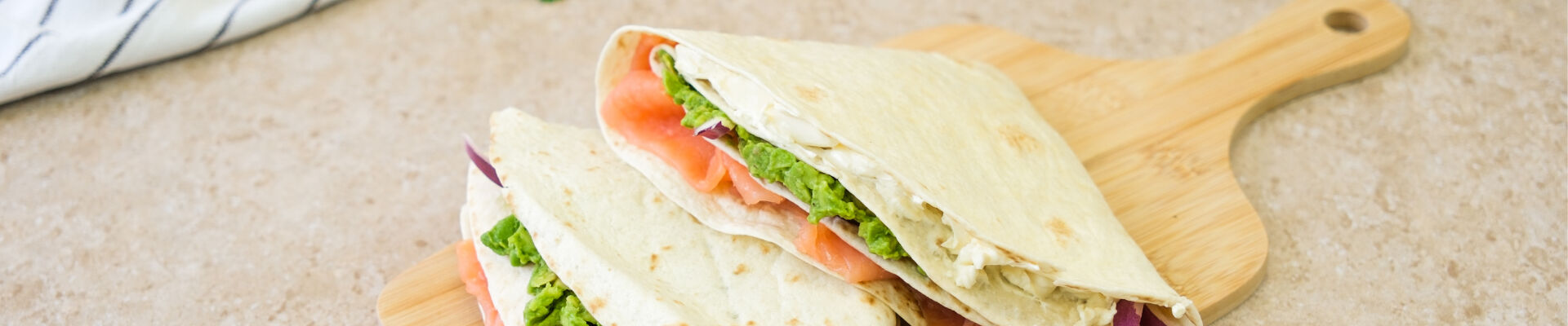 Wrap au saumon