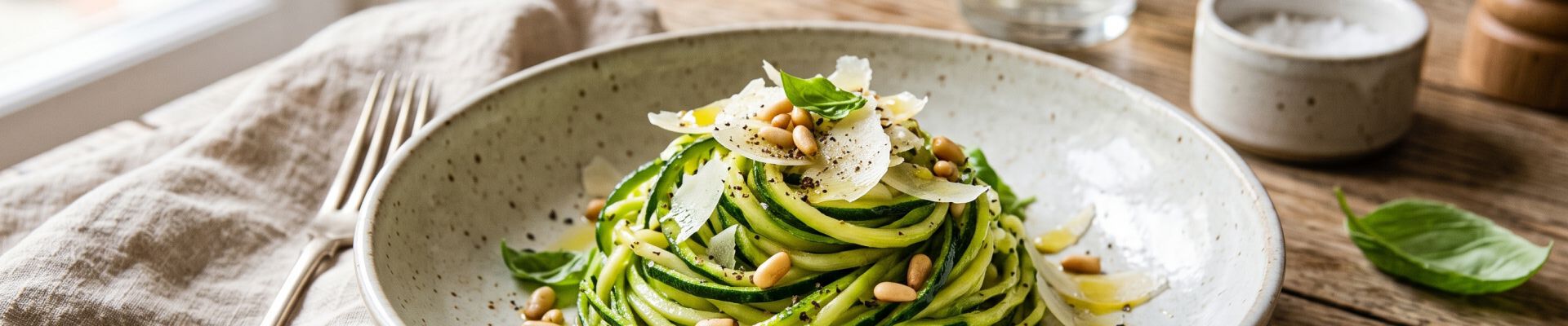 Tagliatelles de courgettes