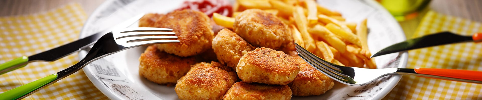 Nuggets de poulet maison