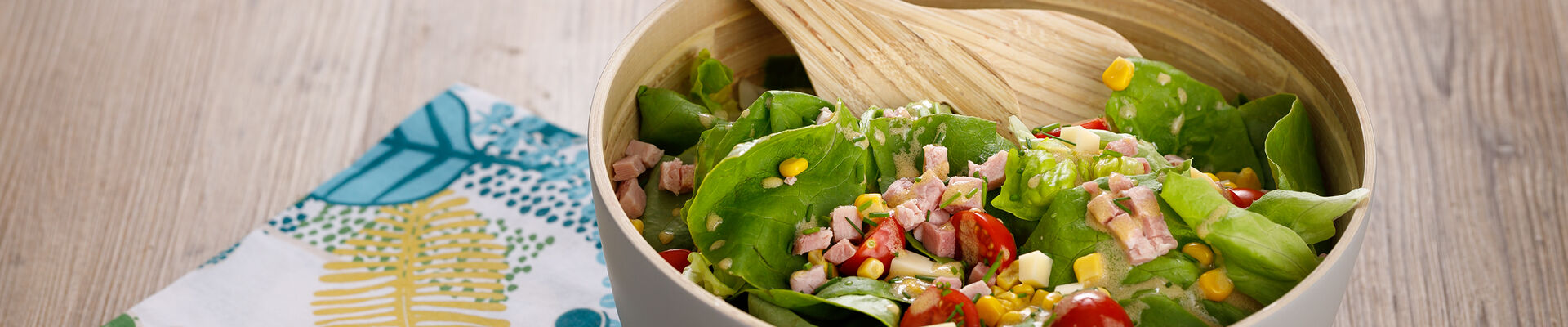Laitue jambon gruy&egrave;re
