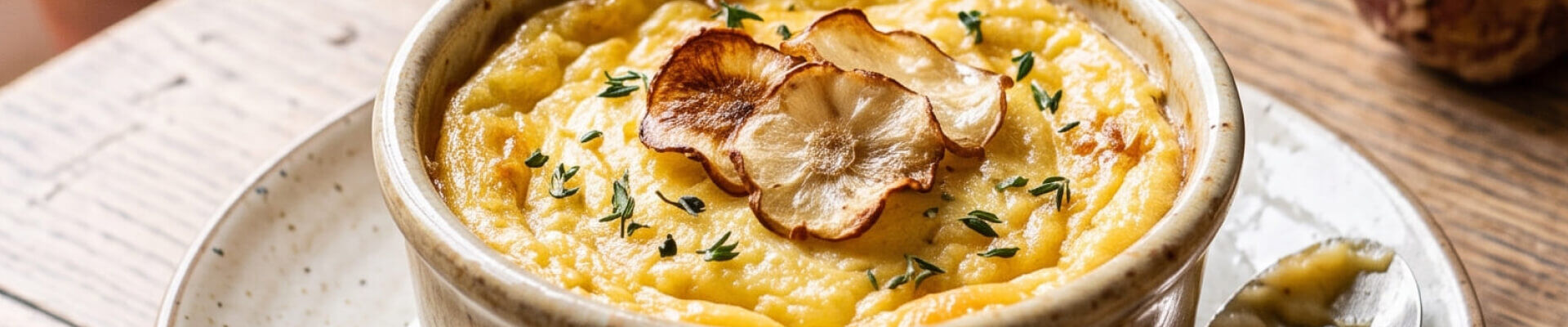 Flan de topinambours