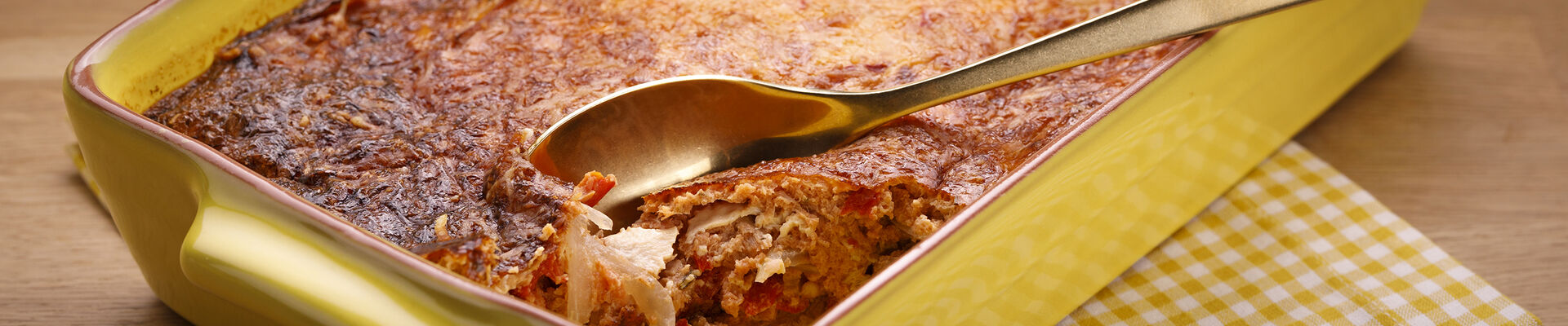 Gratin au thon et aux poivrons