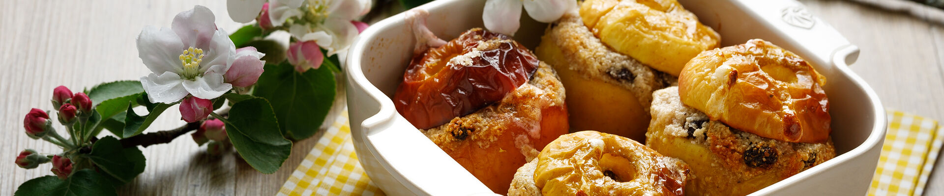 Pommes gourmandes au four