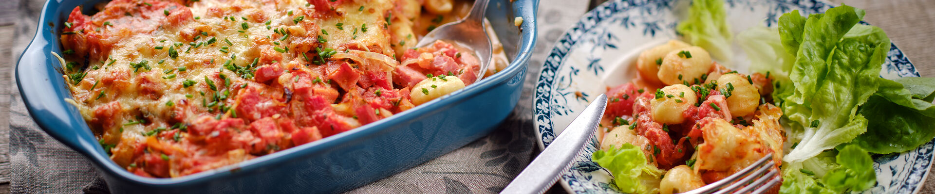 Gratins de gnocchis