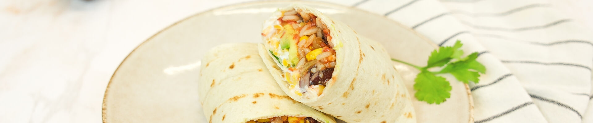 Burritos de poulet &eacute;pic&eacute;