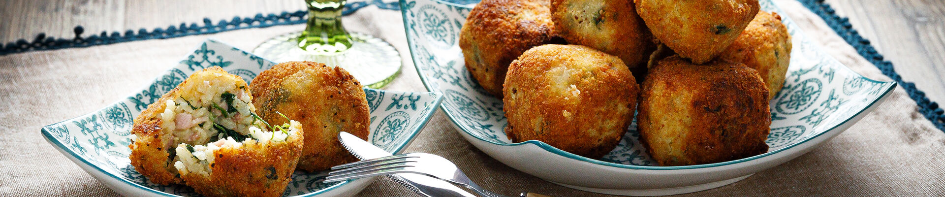 Boulettes de riz aux &eacute;pinards