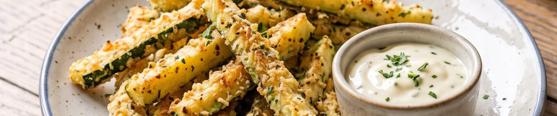 Frites de courgettes
