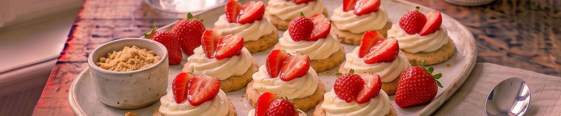 Sabl&eacute;s aux fraises