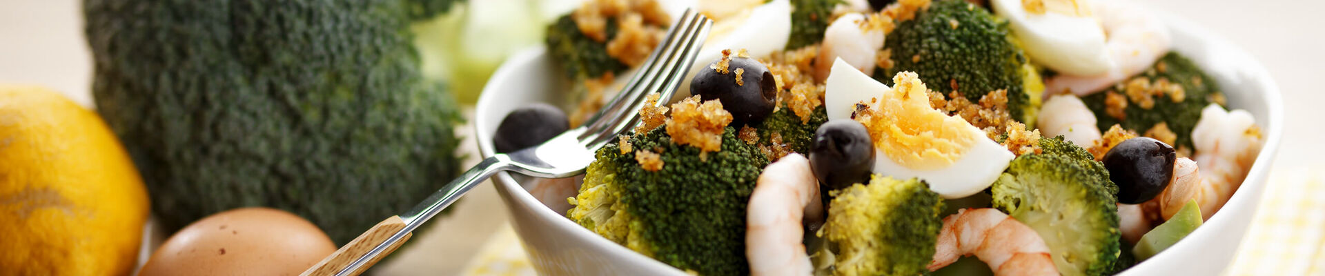 Brocolis aux crevettes