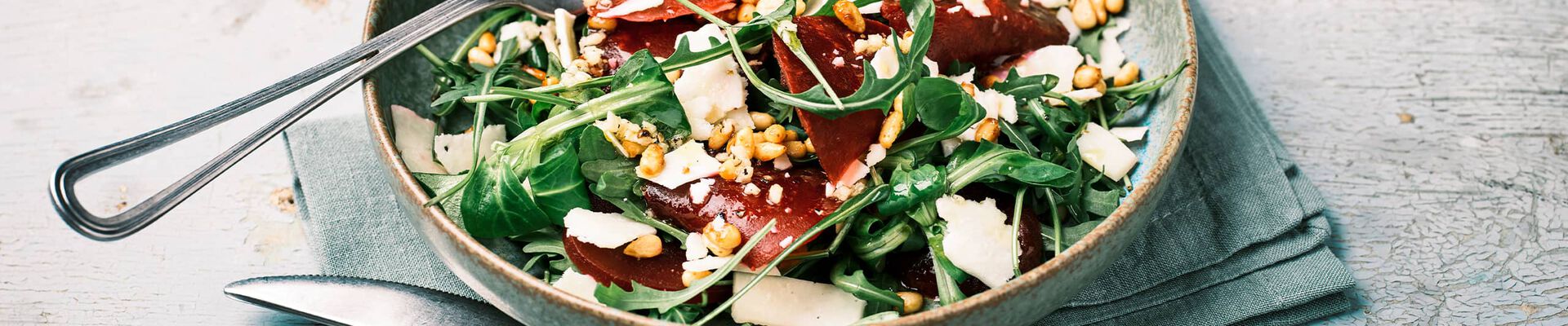 Salade de betterave au pecorino