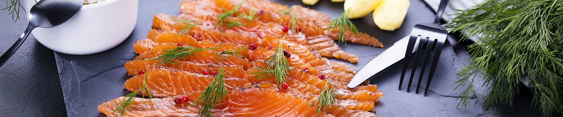 Saumon gravlax