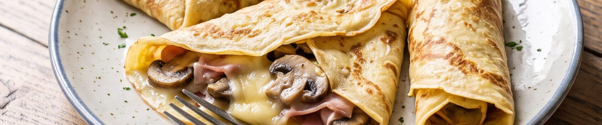 Galettes &oelig;ufs jambon fromage